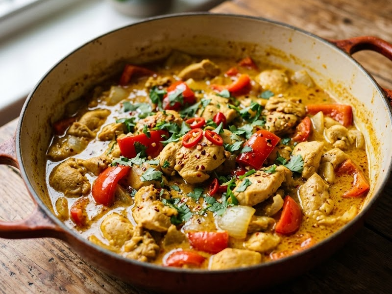 Thai Chicken Curry with Coconut Milk