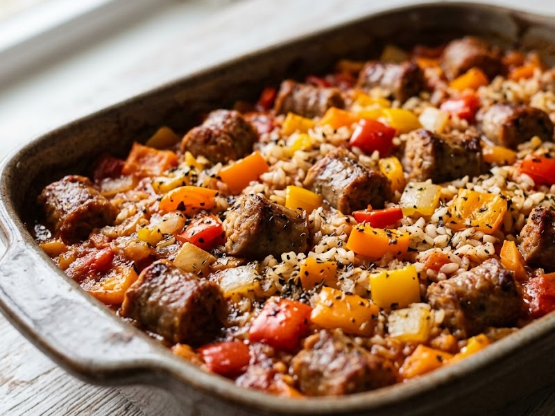 Sausage and Rice Casserole