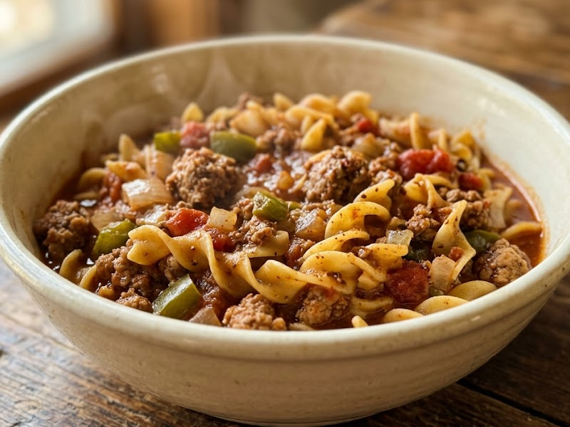 Chili Sausage Supper