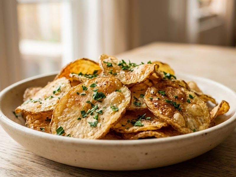 Air-Fryer Potato Chips