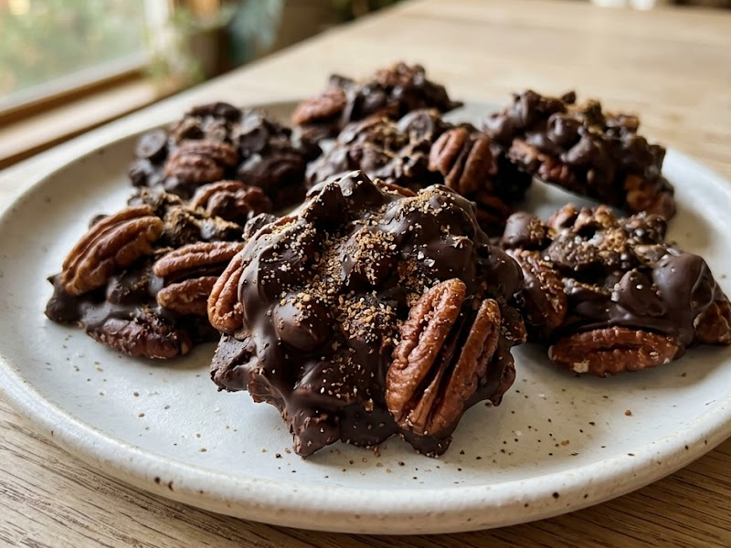 Pecan & Chocolate Clusters