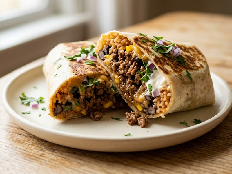 Beef Burritos