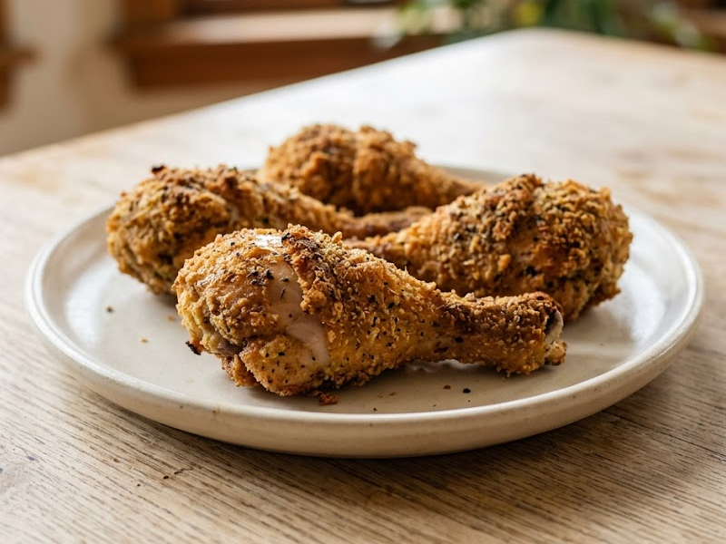 All-American Oven-"Fried" Drumsticks