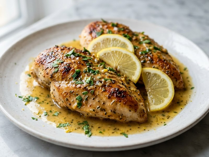 Lemon Chicken with BEST Lemon Butter Sauce
