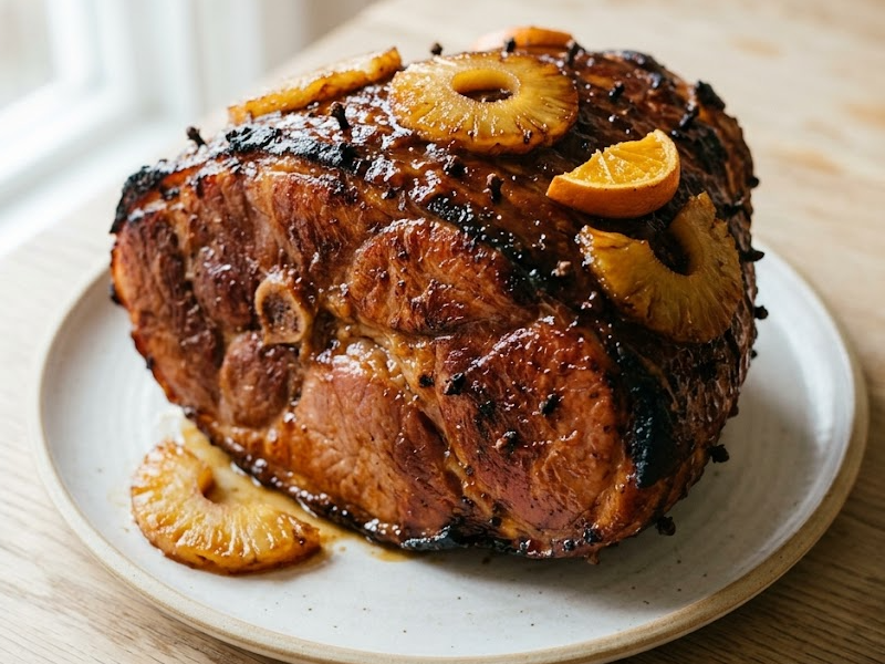 Pineapple Honey Baked Ham