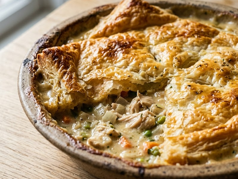Puff Pastry Chicken Pot Pie