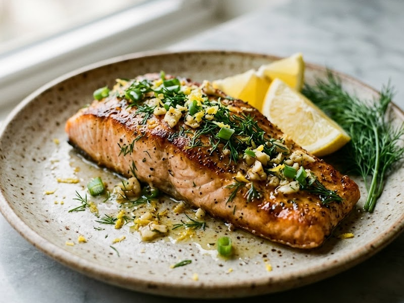 Garlic Salmon