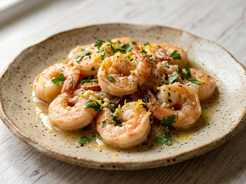 Lemon Garlic Shrimp