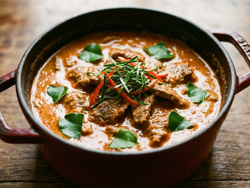Panang Curry Beef แพนงเนื้อ