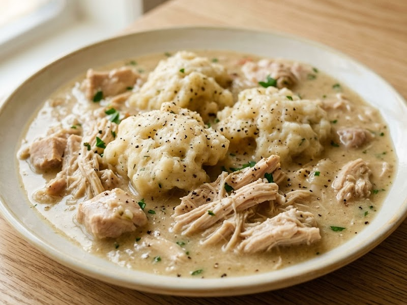 Cracker Barrel Chicken and Dumplings