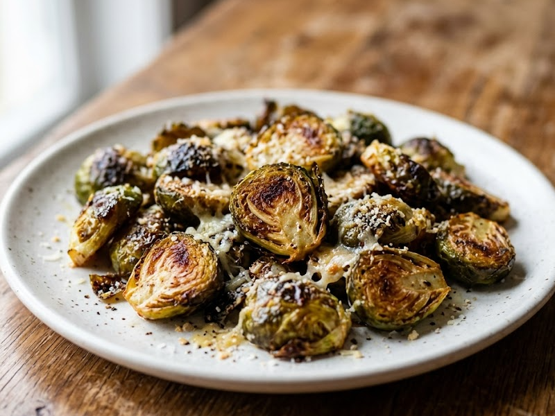 Crispy Roasted Brussels Sprouts