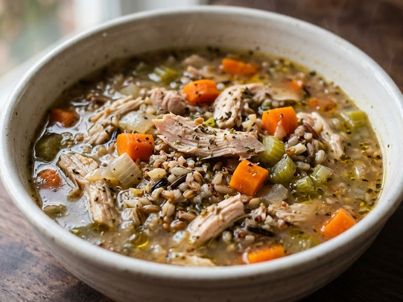 Turkey and Seven Grain Soup