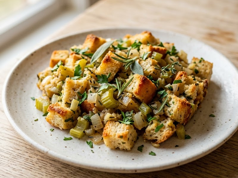 Traditional Homemade Thanksgiving Stuffing