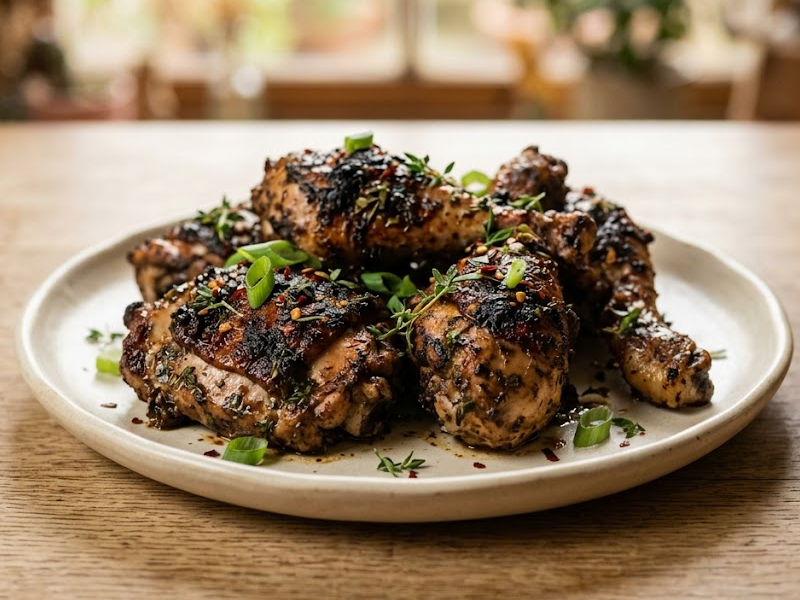 Authentic Jamaican Jerk Chicken