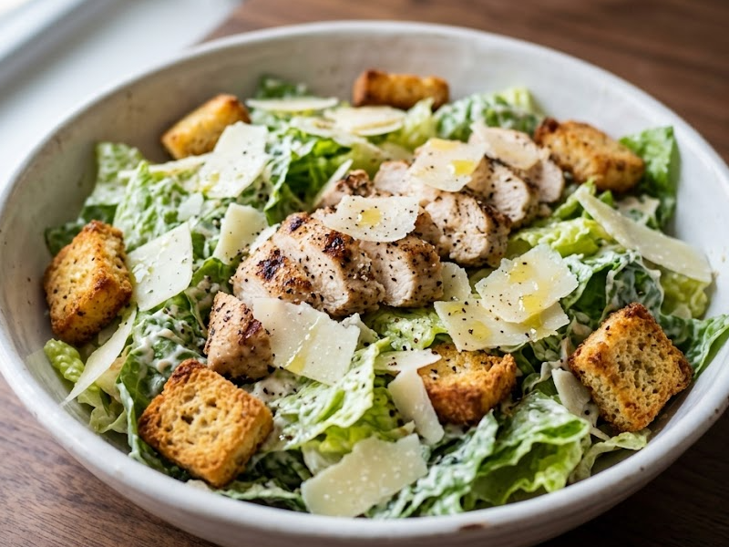 Easy Homemade Keto Caesar Salad