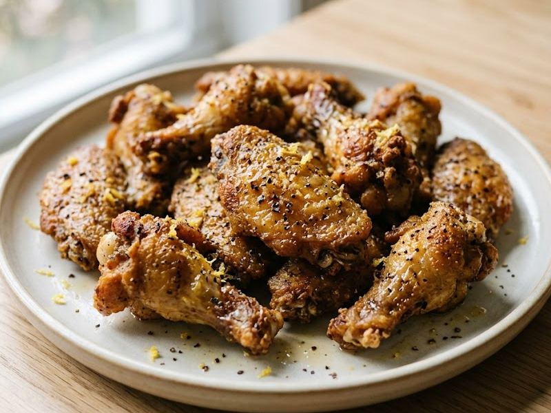 Wingstop Lemon Pepper Wings