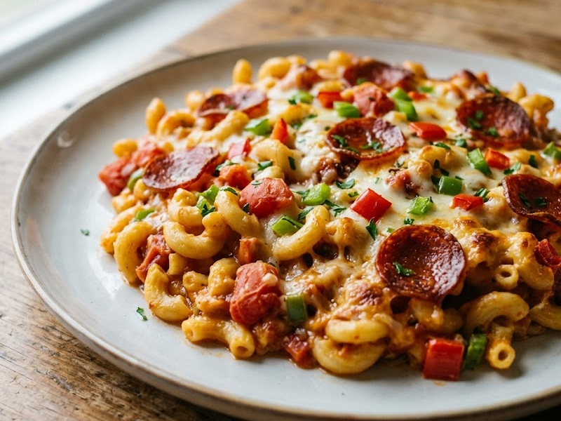 Pizza Macaroni & Cheese