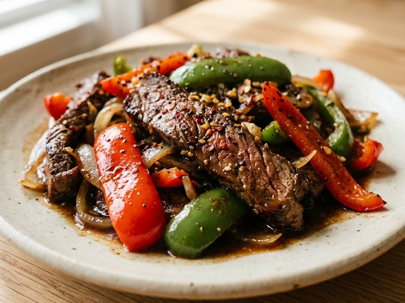 Pepper Steak Stir Fry