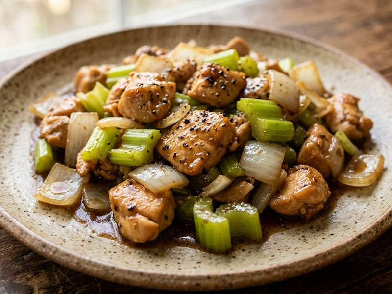 Panda Express Black Pepper Chicken (Copycat)