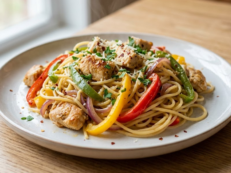 Olive Garden Chicken Scampi Pasta