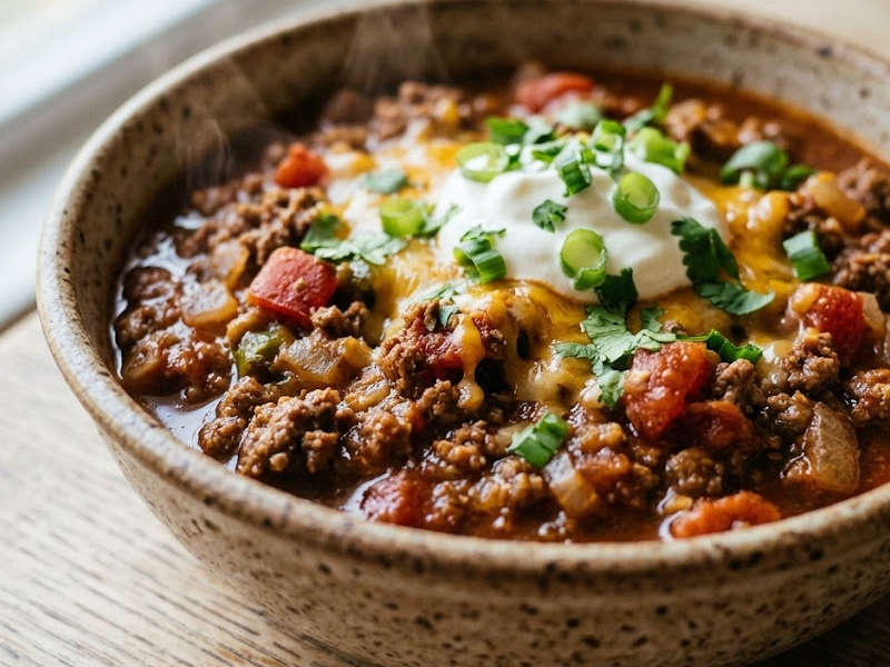 Frugal Foodie Mama: Chili Stacks