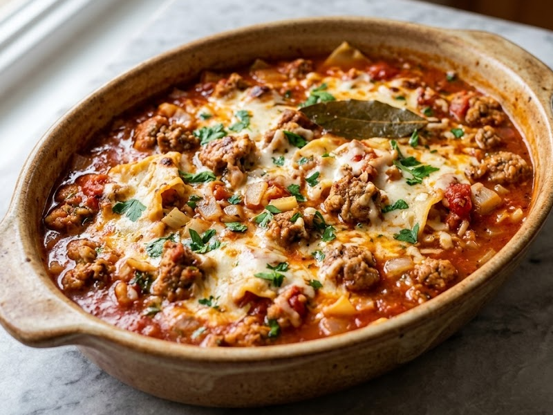 Lasagna Soup