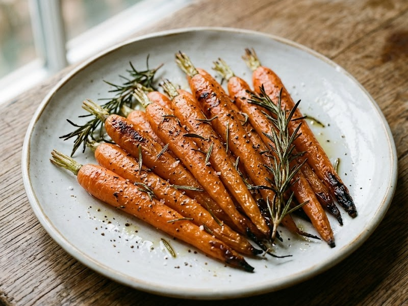 Rosemary Roasted Carrots