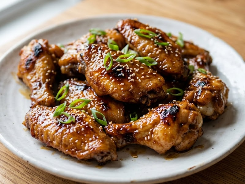 Pineapple-Teriyaki Chicken Wings