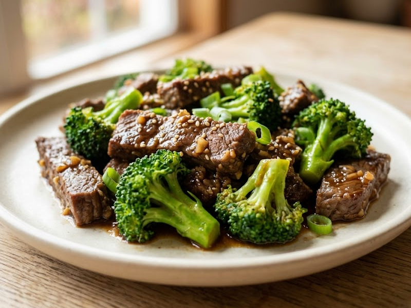 An Easy Crock-Pot Beef and Broccoli