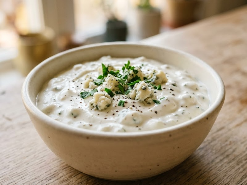 Absolutely the BEST Rich and Creamy Blue Cheese Dressing Ever!
