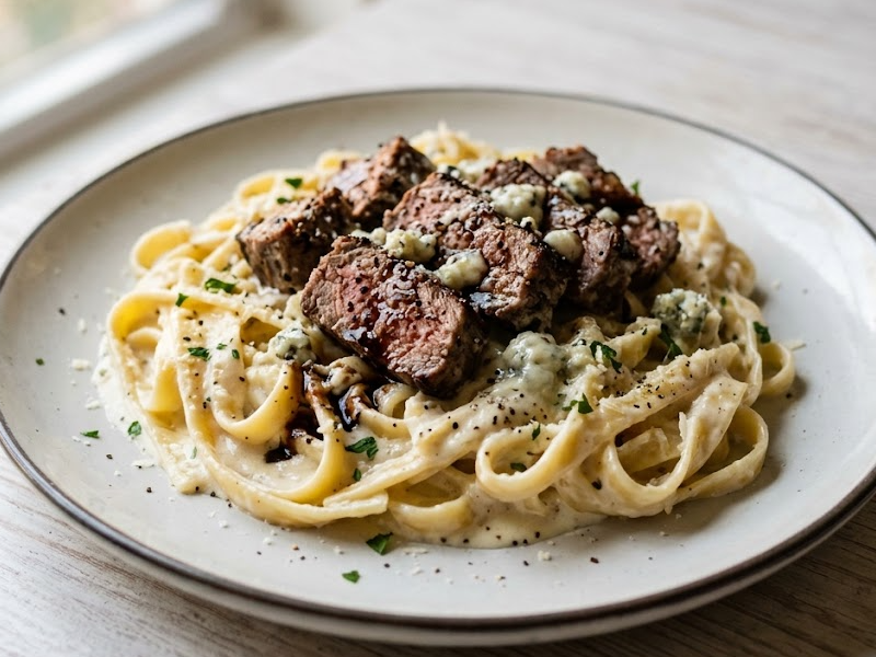 Olive Garden Steak Gorgonzola Alfredo