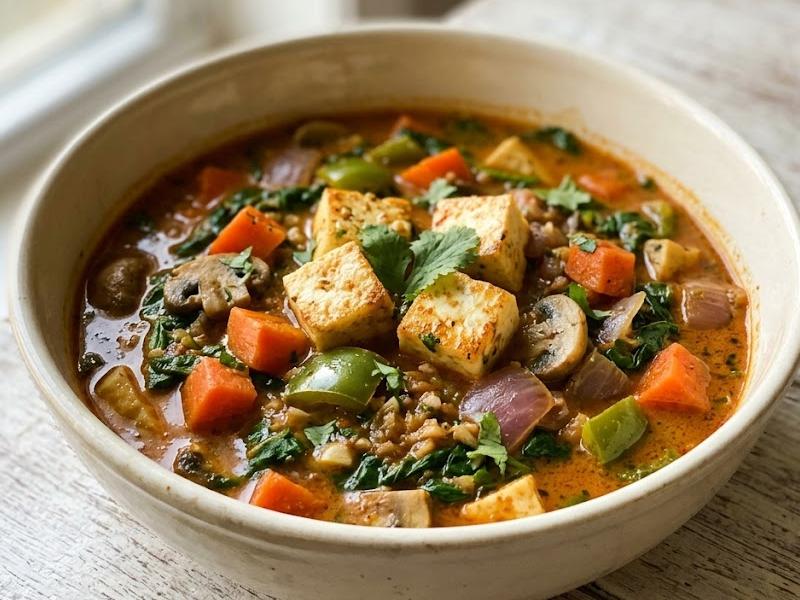 Best Thai Red Curry Recipe- Restaurant Style. - Inspired