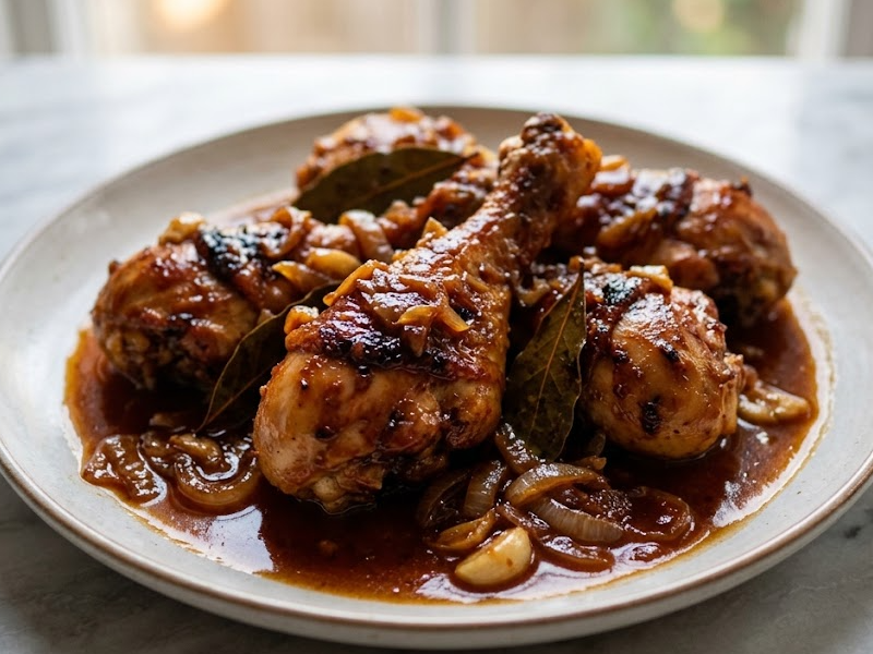 Sweet & Tangy Barbecued Chicken