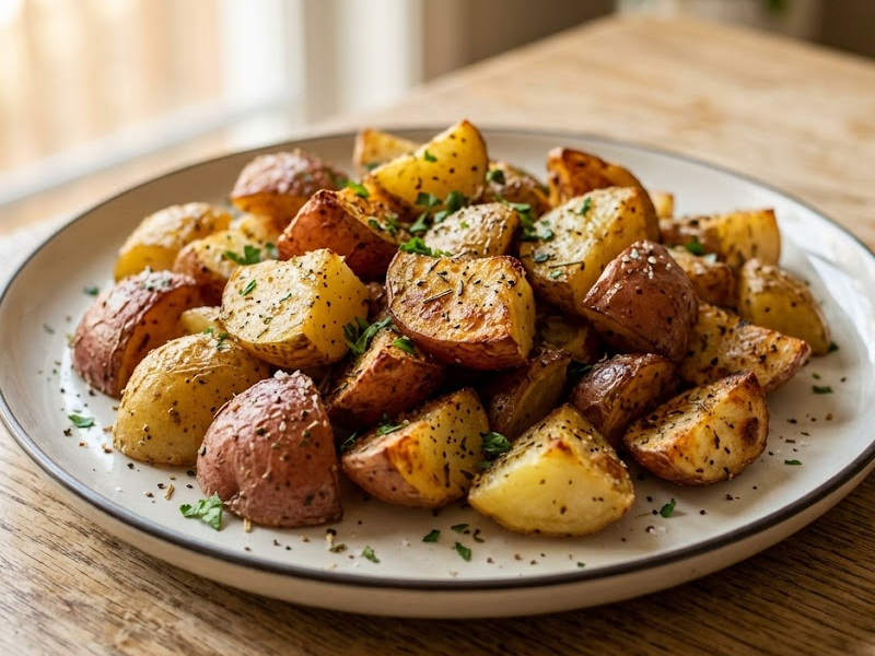 Easy Oven Roasted Potatoes