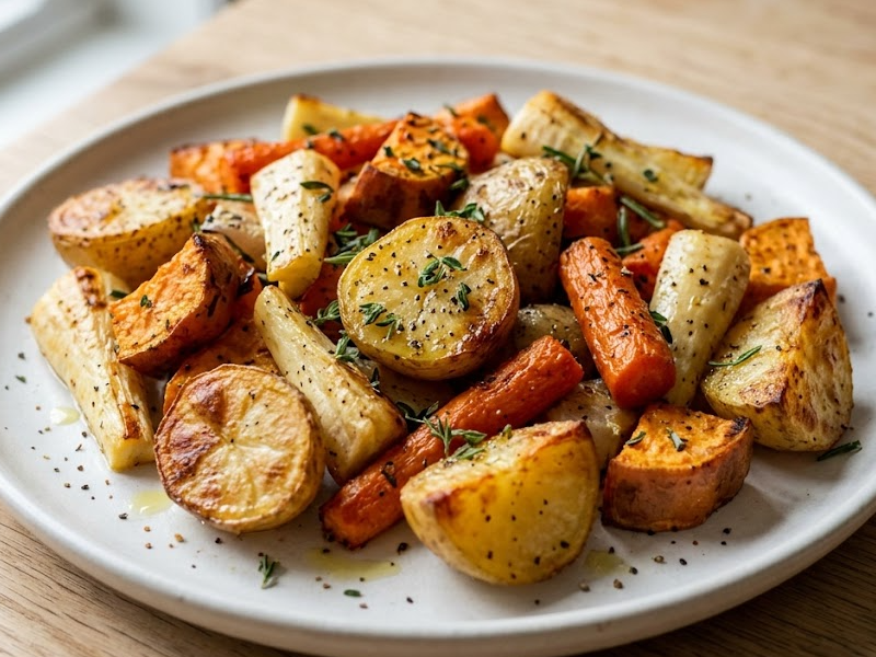 Herb Roasted Root Vegetables